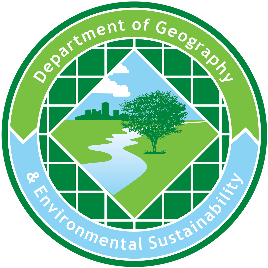 地理与环境可持续性学系 logo.