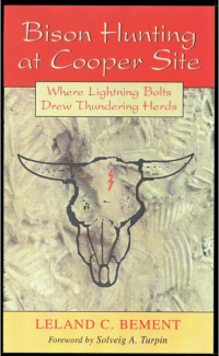 Bison Hunting at Cooper Site Book published over the Cooper Site
