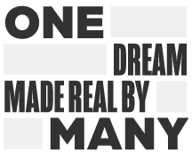 One Dream Made Real By Many
