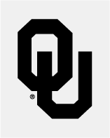 interlocking OU, black on light grey background