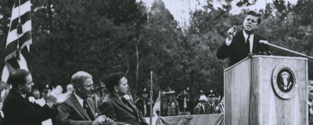Carl Albert and President John F. Kennedy Carl Albert Collection, Series 18, Item 8917