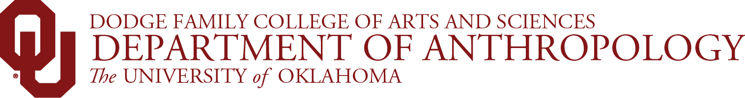 Interlocking OU, Dodge Family College of Arts and Sciences, Department of Anthropology, 皇冠体育 website wordmark.