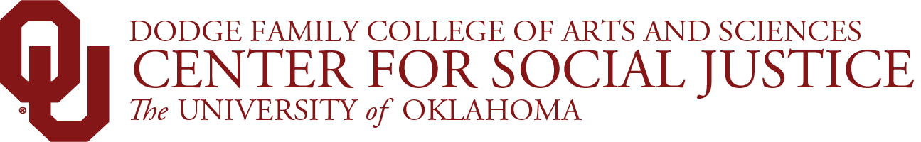 OU Dodge Family College of Arts and Sciences, 社会正义中心, 皇冠体育 wordmark