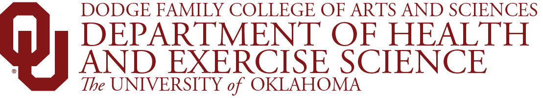 OU Dodge Family College of Arts and Sciences, Department of Health and Exercise Science, 皇冠体育 wordmark