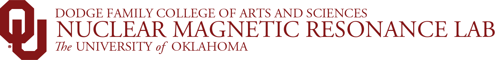 Interlocking O U, Dodge Family College of Arts and Sciences, Nuclear Magnetic Resonance Lab, 皇冠体育 website wordmark.