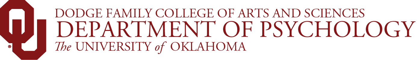 Interlocking OU, Dodge Family College of Arts and Sciences, Department of 心理学, 皇冠体育 website wordmark.