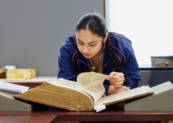 Students in Assistant Professor Goble's class.