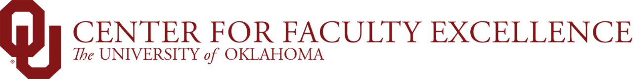 Interlocking OU, 卓越教师中心, 皇冠体育 website wordmark.