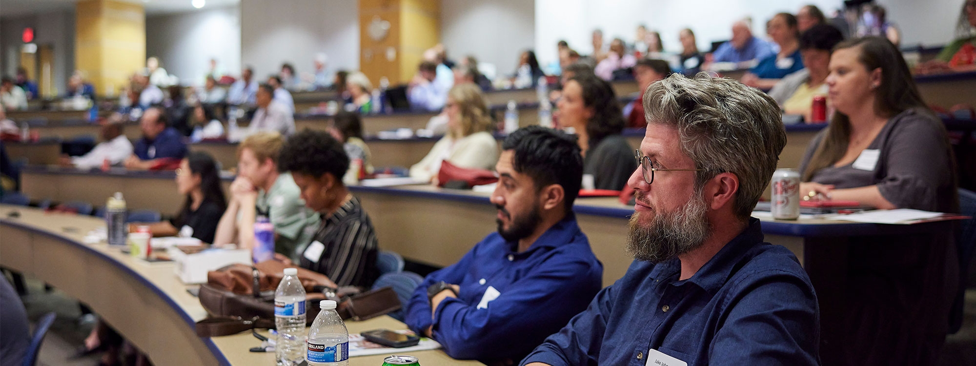 New faculty enjoying panel discussion at NFO 2023