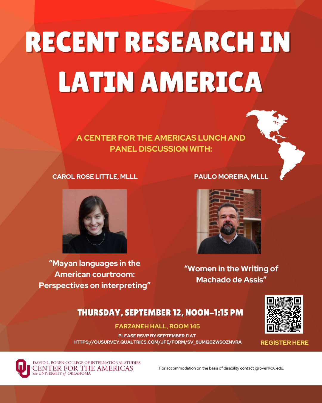 Recent research in Latin America poster