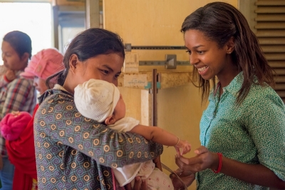 Peace Corps Volunteer in Cambodia