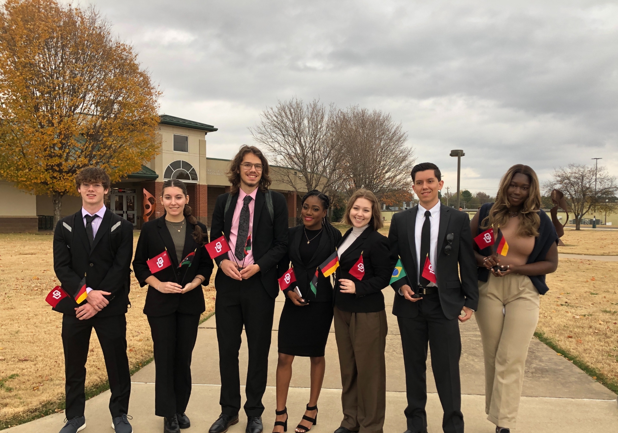 OU Model UN students