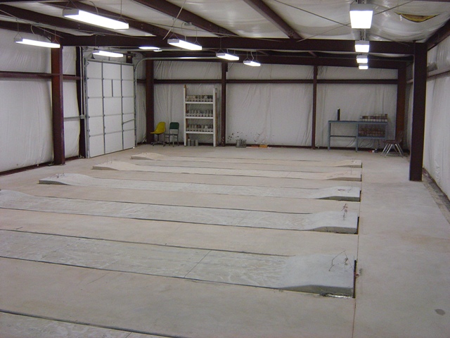 Interior of research space