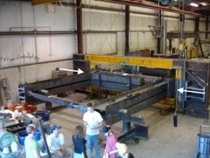 Axial, Bending and Pressure Testing of Large Pipe Connections