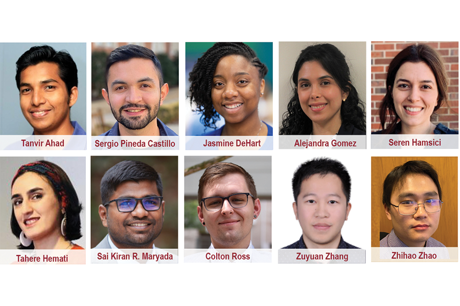 Recipients of the Engineering Dissertation Award