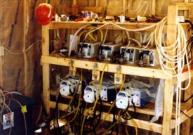 The pump and control rack
