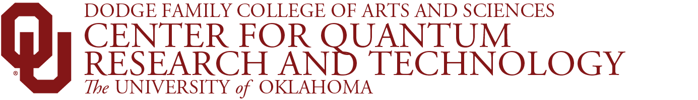 OU Dodge Family College of Arts and Sciences, Center for Quantum Research and Technology, 皇冠体育 wordmark