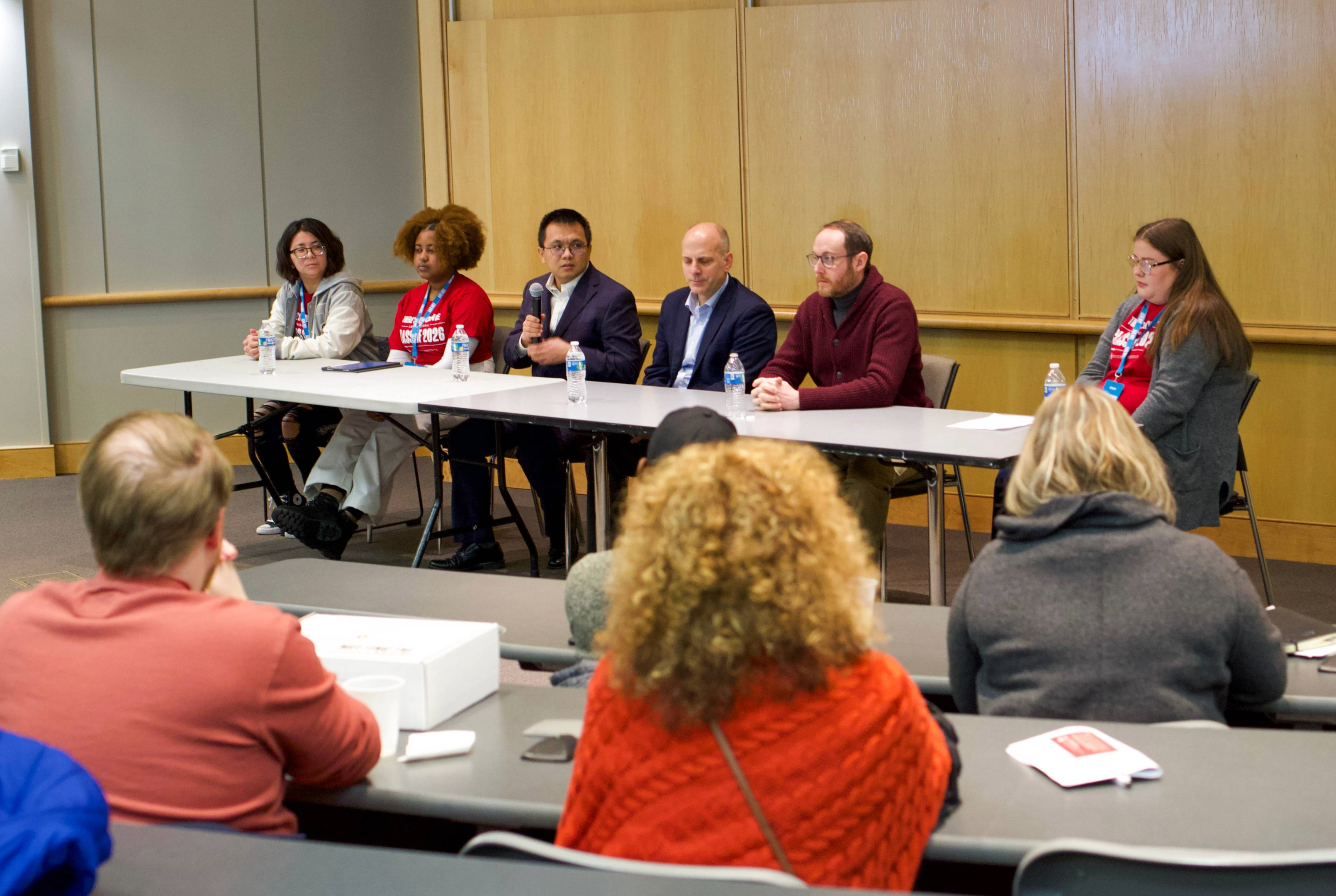 OUPI Panel talking to their audience