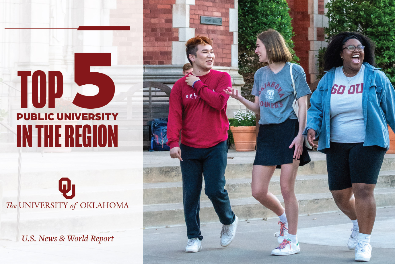 Top 5 Public University in the Region 皇冠体育 U.S. News & World Report