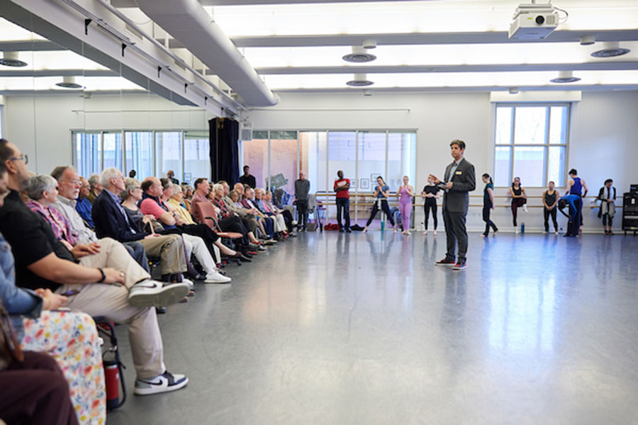 Dance studio.