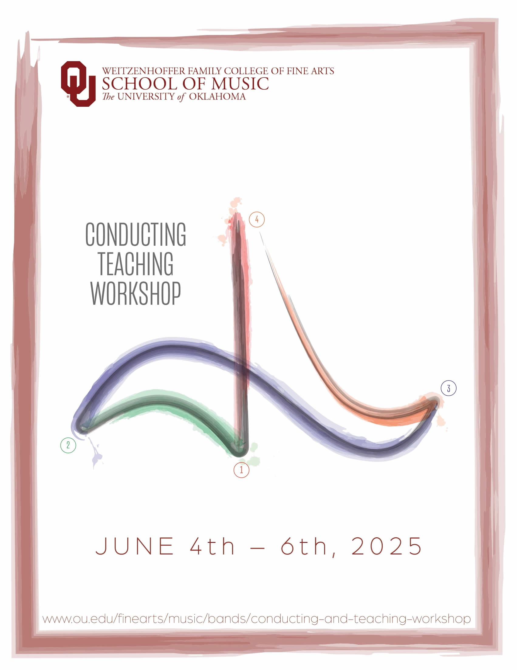 Conducting and Teaching Workshop Flyer, June 4-6