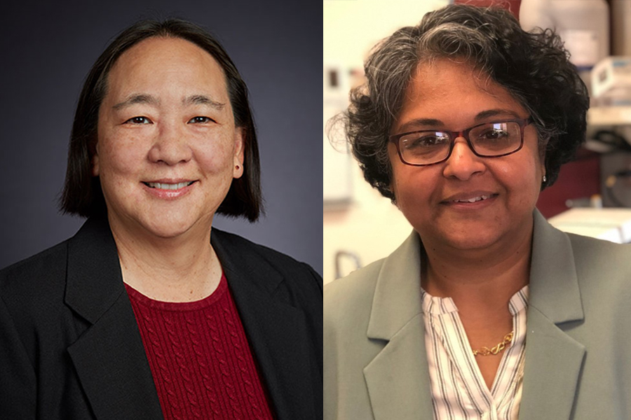 Ann West and Resham Bhattacharya.
