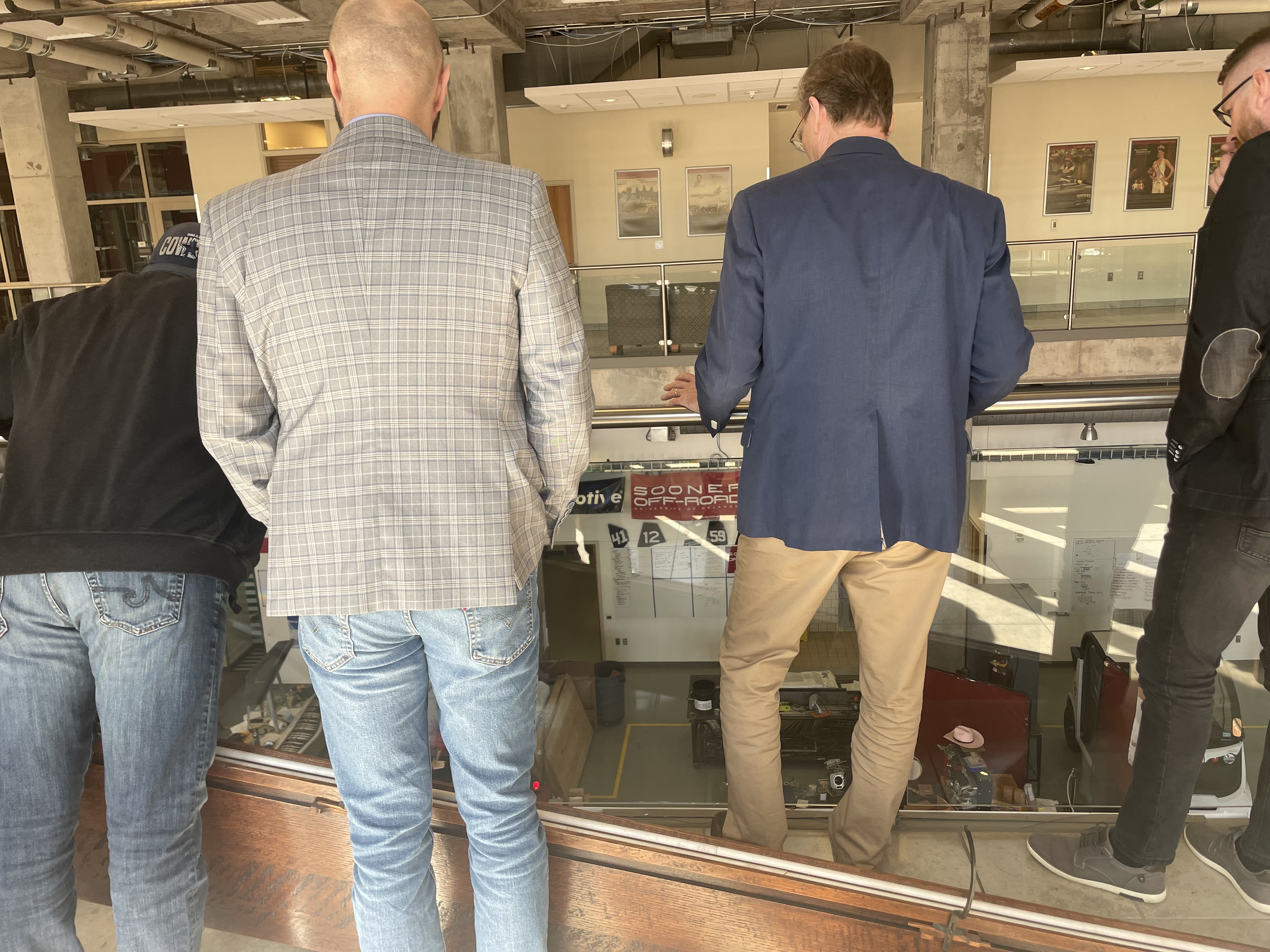 robotics group tours campus