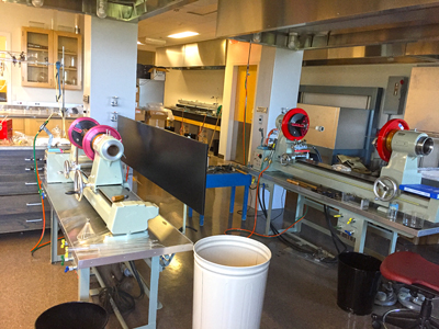 glassblowing lab