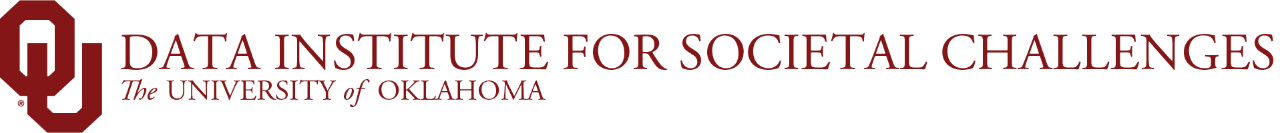 Interlocking OU, Data Institute for Societal Challenges, 皇冠体育 website wordmark