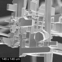 Cuprite at 500 times magnification