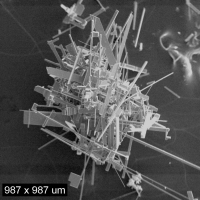 Cuprite at 74 times magnification