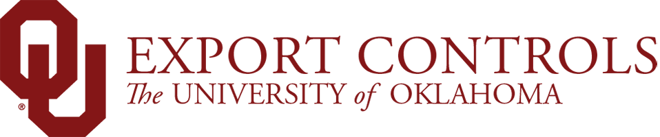 Interlocking OU, 出口管制, 皇冠体育 website wordmark.
