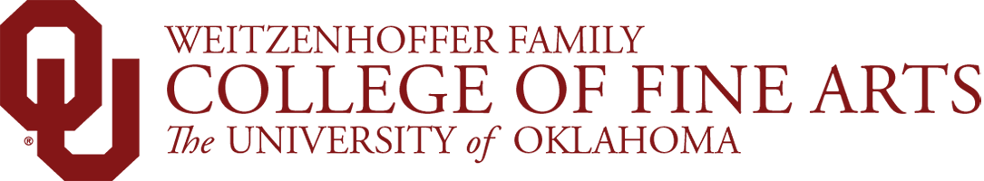 Interlocking OU, Weitzenhoffer Family, 美术学院, 皇冠体育 website wordmark.