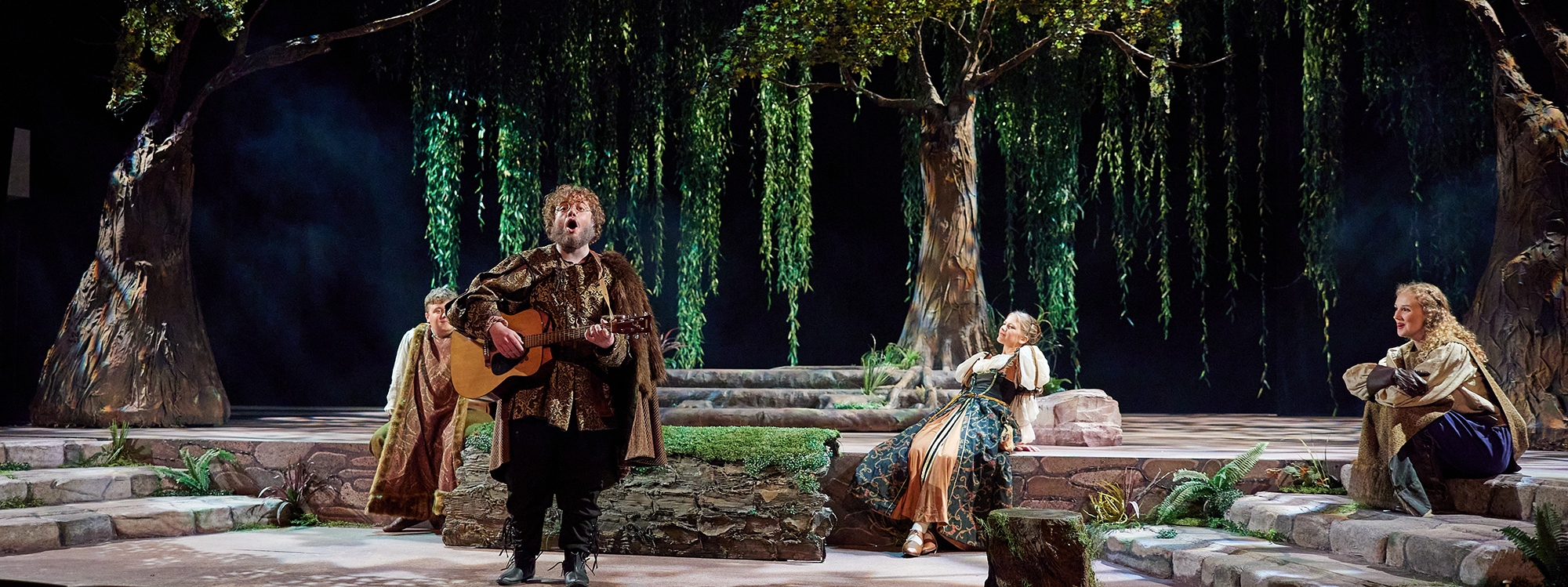 As You Like It dress rehearsal.