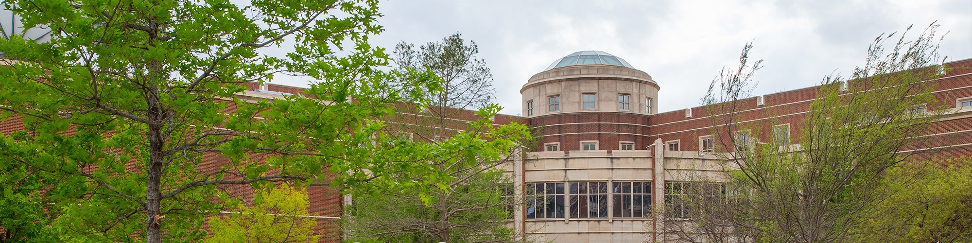 Northeast view of Gaylord College exterior