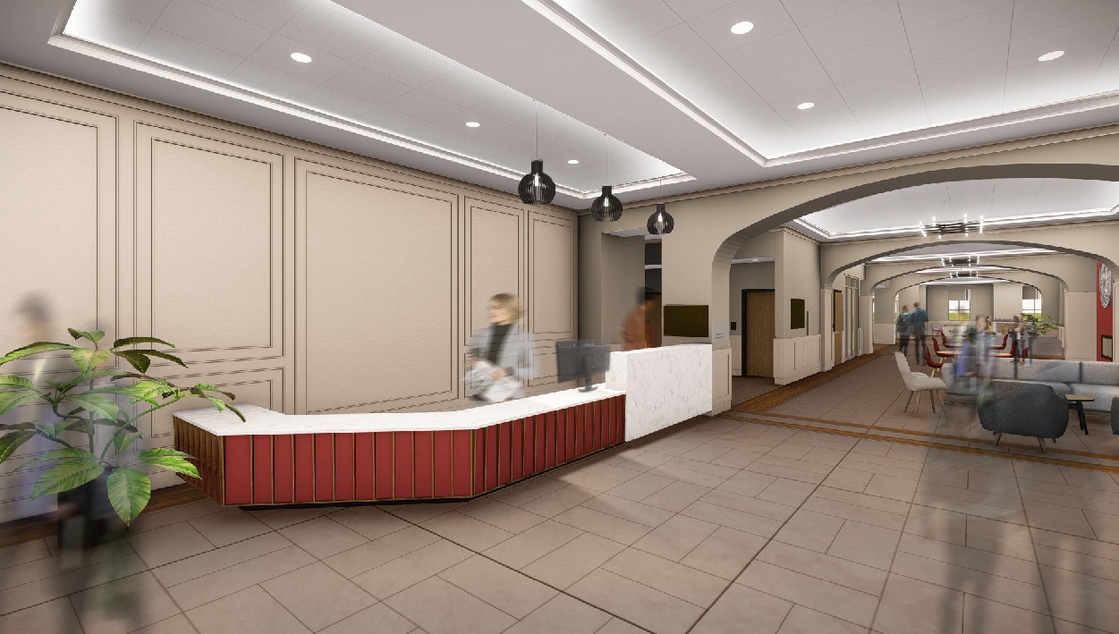 North Building-Welcome Desk