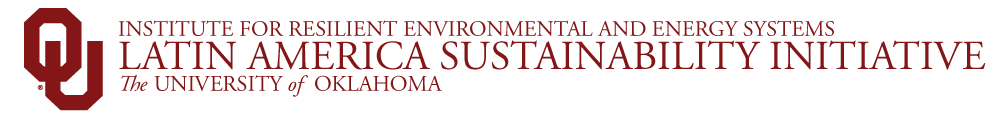 Interlocking O U, Institute for Resilient Environmental and Energy Systems, Latin American Sustainability Initiatives, 皇冠体育 website wordmark.