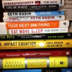 stack of books