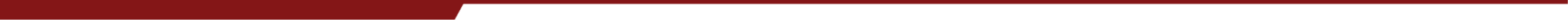 Crimson stylized line.