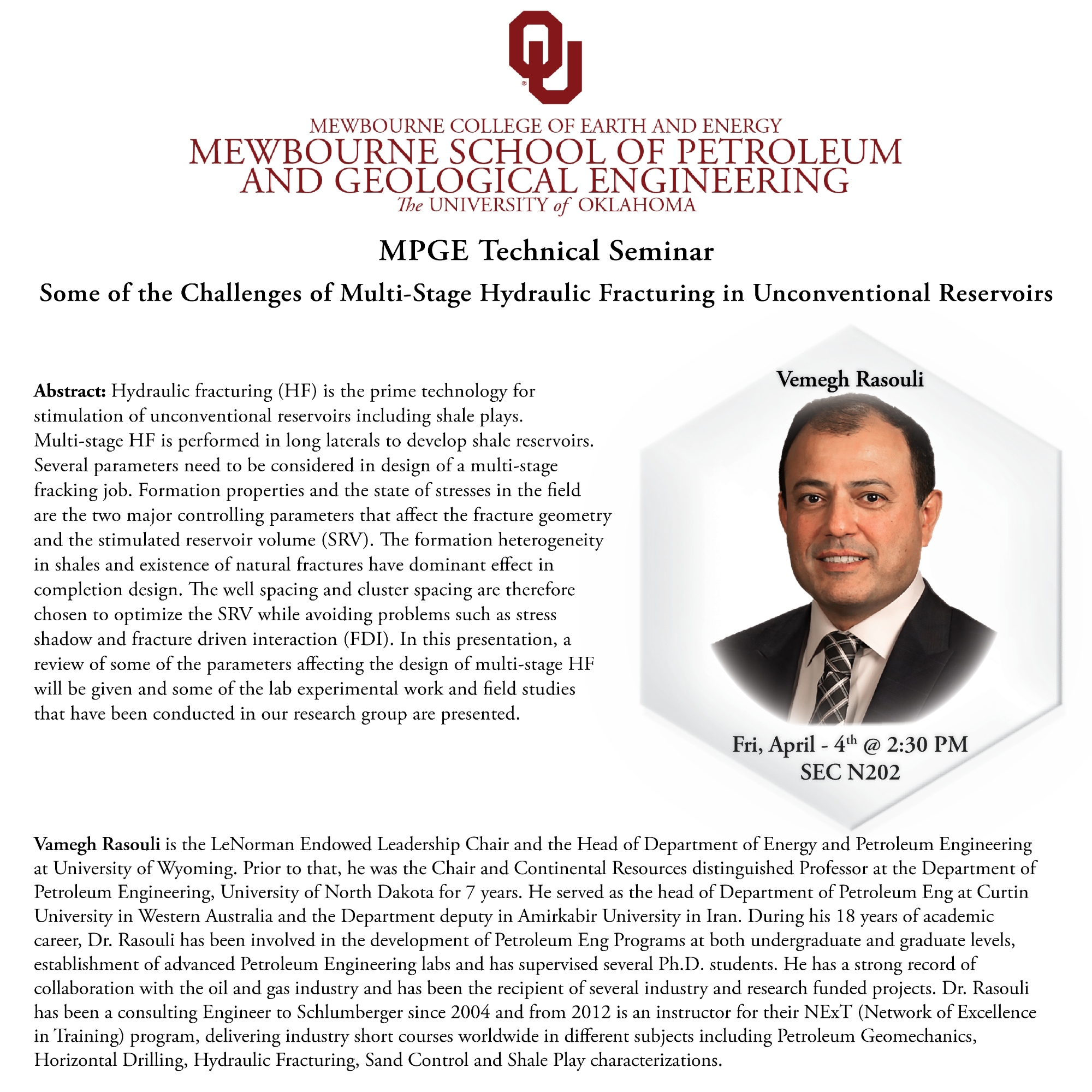 OU MPGE Technical Seminar 4 April 2025
