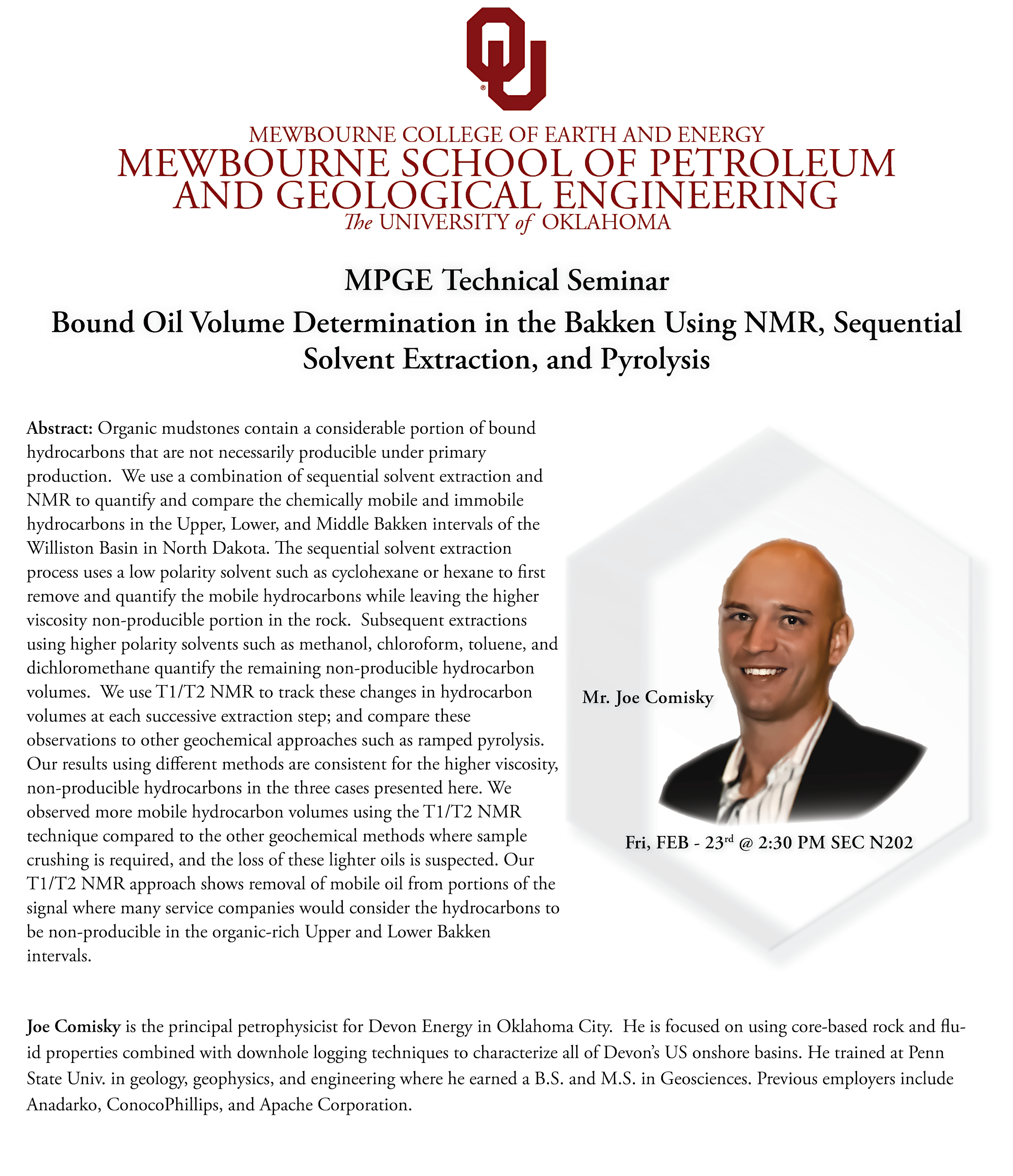M-P-G-E-Technical-Seminar-with-guest-speaker-Chelsea-Neil-November-tenth-at-two-thirty-P-M-room-N-2-0-2