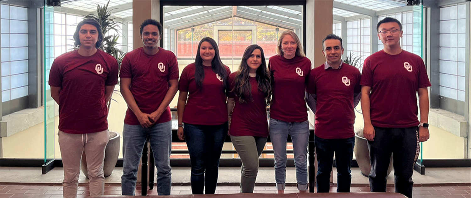 Group picture of OU Geothermal Team