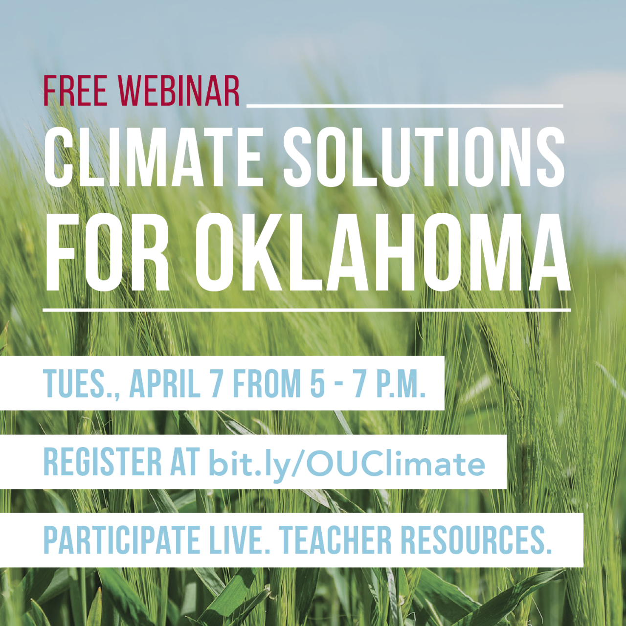 Climate Solutions for Oklahoma Climate Solutions info