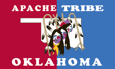 Absentee Shawnee Tribe of Oklahoma, LI-SI-WI-NWI-Absentee Shawnee flag