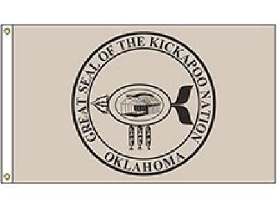 Absentee Shawnee Tribe of Oklahoma, LI-SI-WI-NWI-Absentee Shawnee flag
