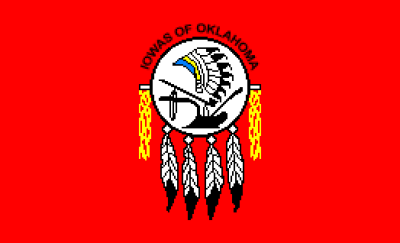 Absentee Shawnee Tribe of Oklahoma, LI-SI-WI-NWI-Absentee Shawnee flag