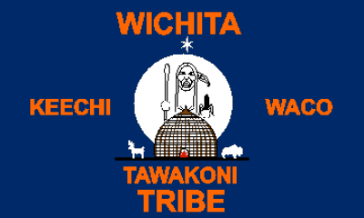Absentee Shawnee Tribe of Oklahoma, LI-SI-WI-NWI-Absentee Shawnee flag