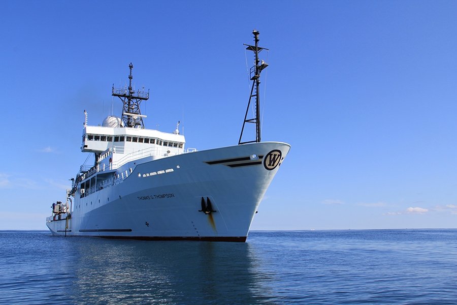 Research Vessel Thomas G. Thompson.