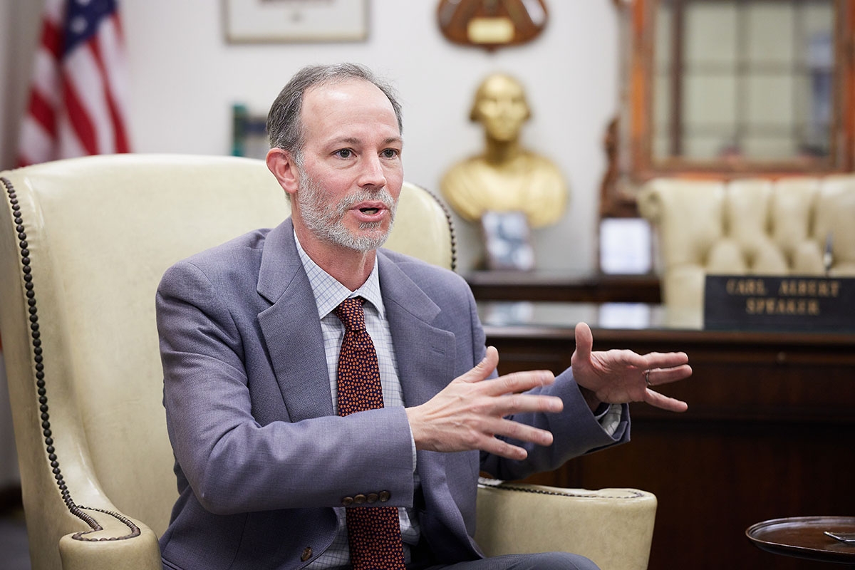 Michael Crespin, Director and Curator of OU Carl Albert Center.