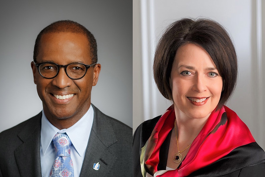 Eric Stevenson and Anita Holloway.